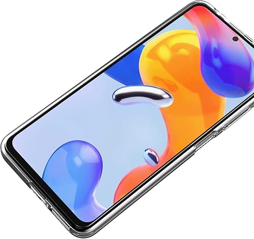 Miniatura 4 de Funda para Xiaomi Mi Redmi Note 11 Pro 4G / Redmi Note11 Pro 5G (6.67 pulgadas) Suave TPU Goma Gel Parachoques Transparente Cubierta Trasera