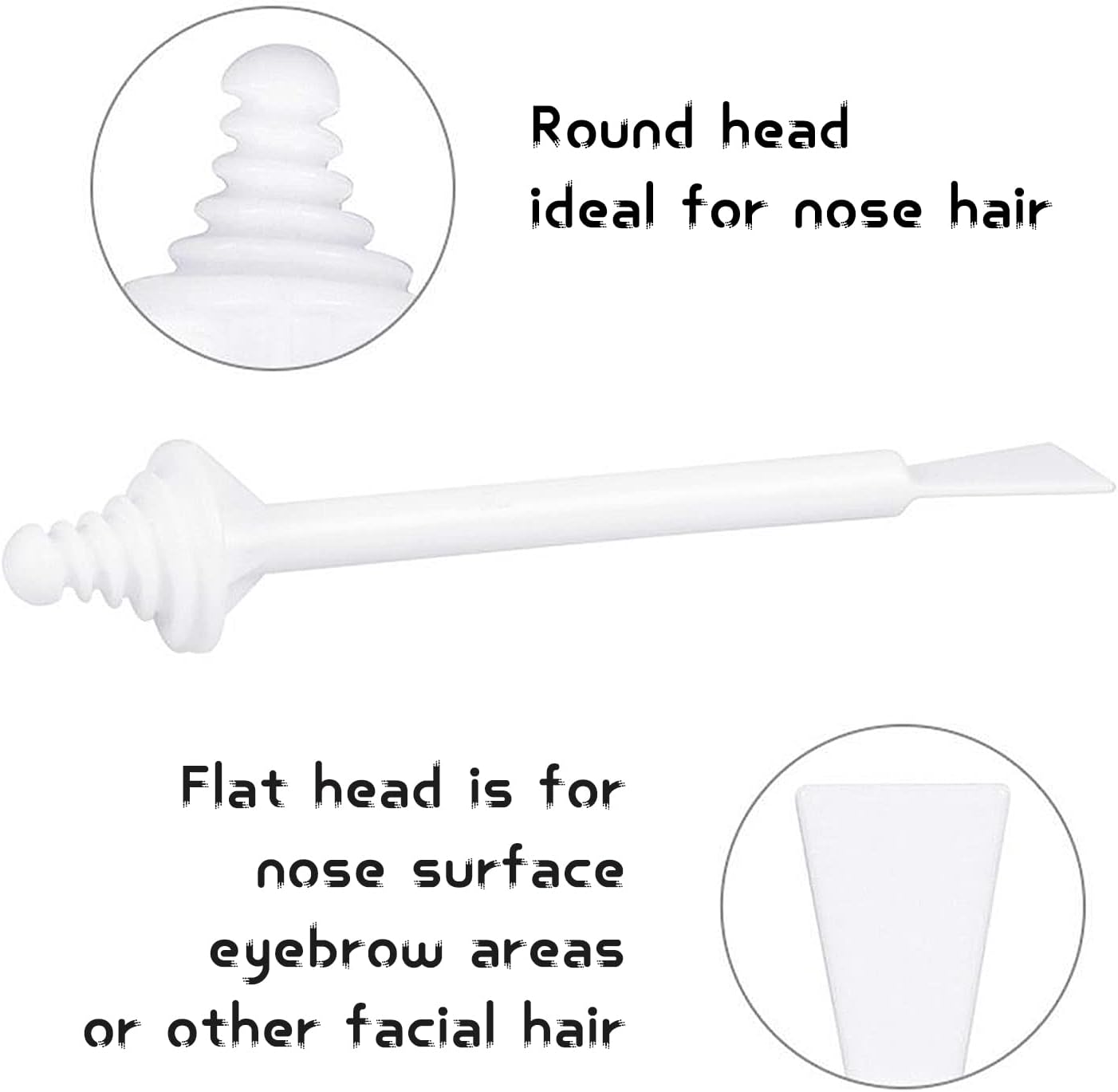 30Pcs Nose Wax Sticks, Dual-End Nasal Wax Spatulas Strips, Nose Waxing Sticks for Nasal Care, Multifunctional Beauty Tool Accessories-Plastic Wax Wands for Nose/Eyebrow/Facial Hair Cleaning 4 61JHhKtO9qL. AC SL1500