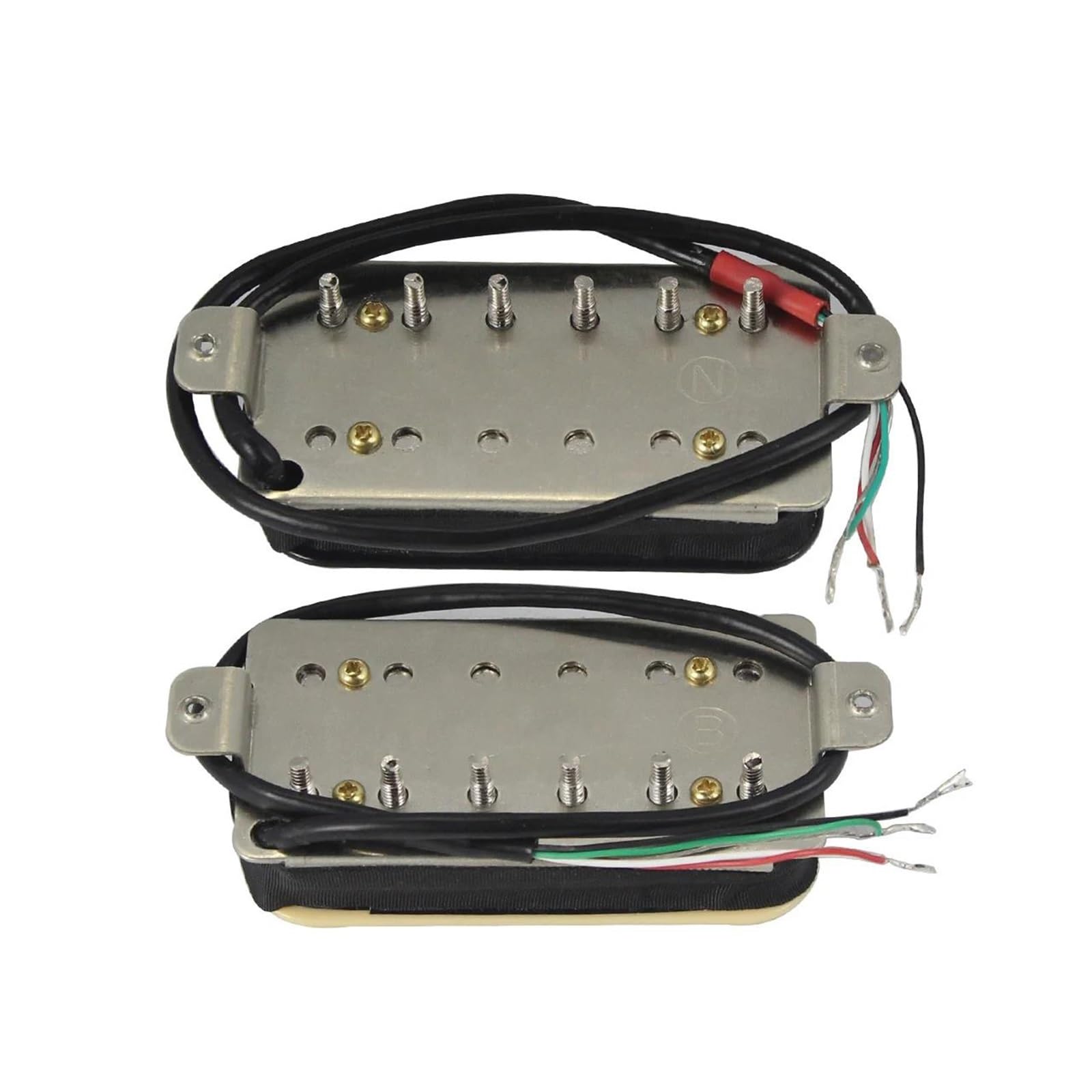 Mostek Na Szyję Gitara Elektryczna Humbucker Pickup Pasywne Części Do Gitary Z Magnesem Ceramicznym Przetwornik Części Gitary Elektrycznej