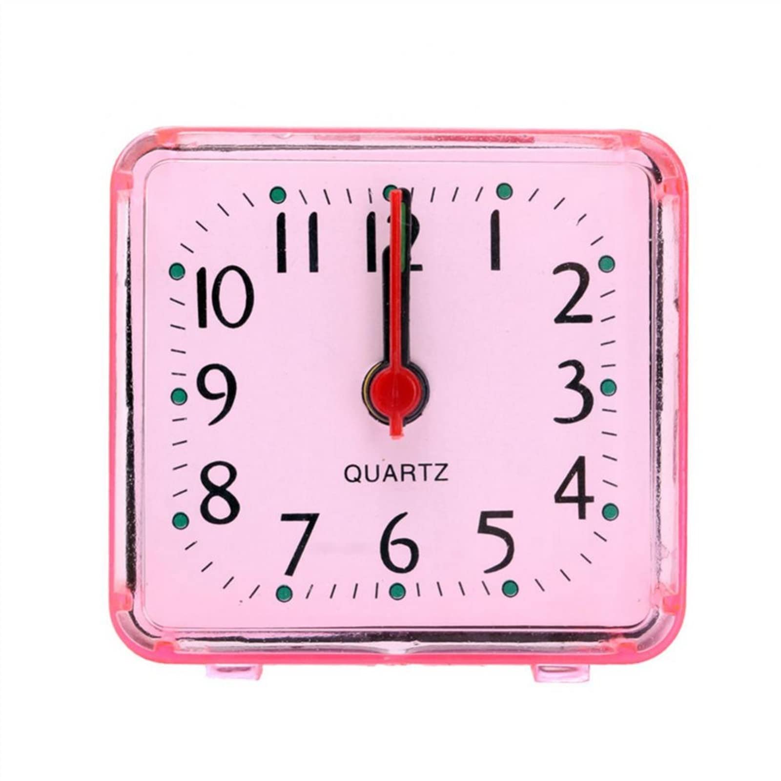 SBZIOJHDR alarm clock, Alarm clocks bedside for bedrooms, Clock,Clocks Bedside,Electronic, Battery Powered, Silent, Easy Set, Quartz Table