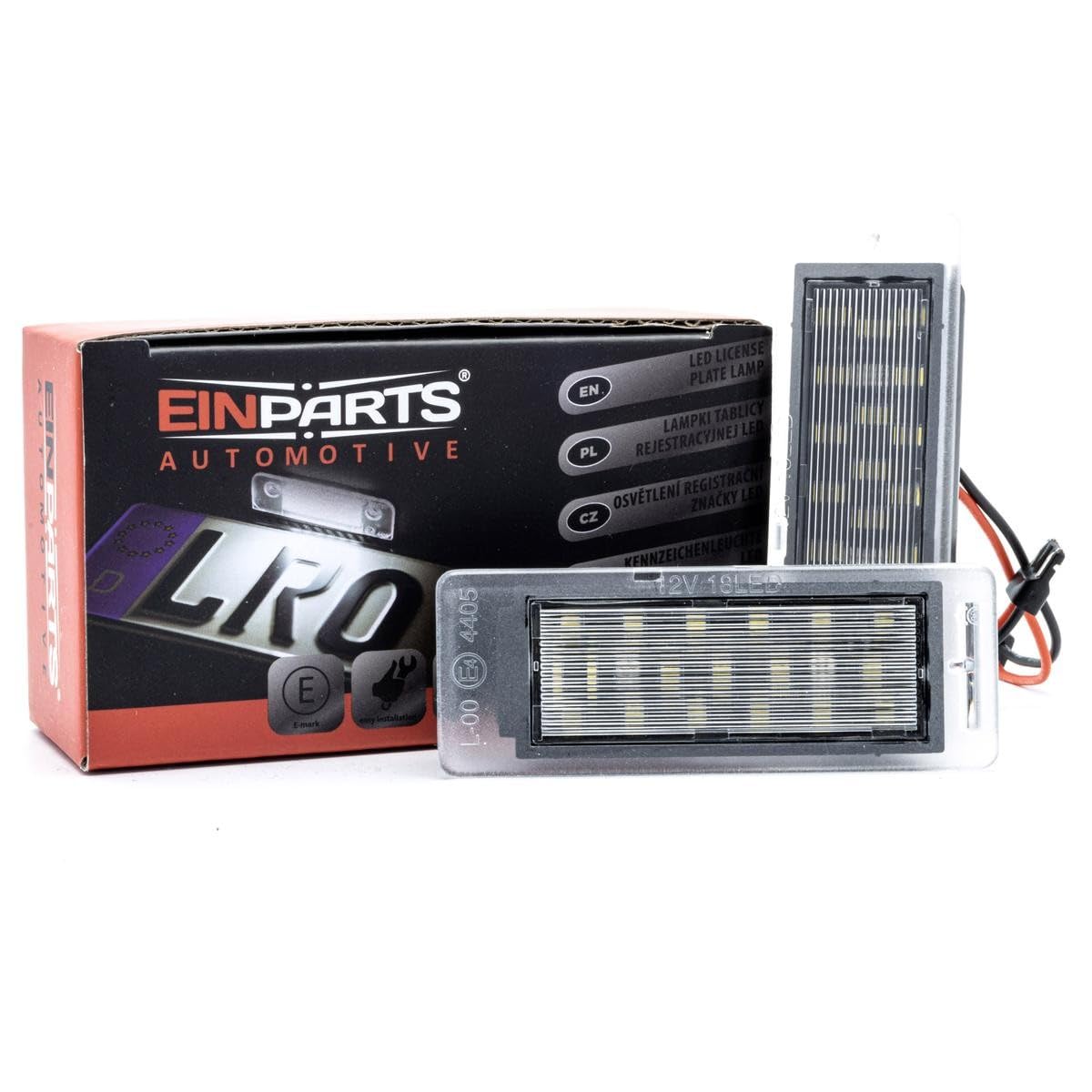 einparts EP87 License Plate Lamp