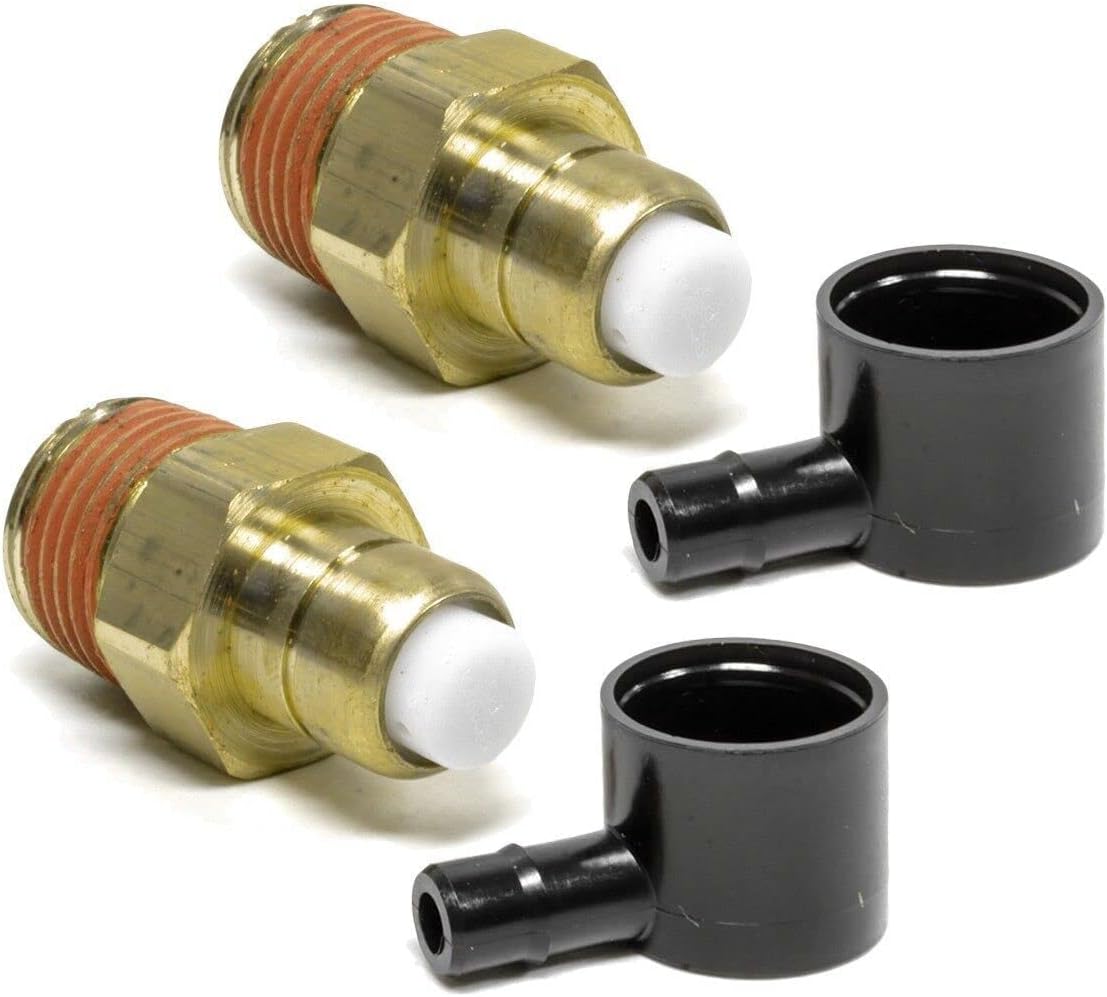 2PK Pressure Washer Pump Relief Valve 1/2" MPT TPP140