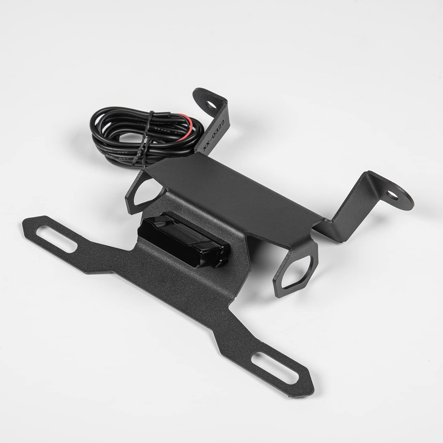 Moto Kit d'éliminateur garde-boue queue Support plaque d'immatriculation Compatible avec CB125R CB150R CB250R CB300R 2018 2019 2020 2021 2022 2023 2024 CB 125/150/250/300 R