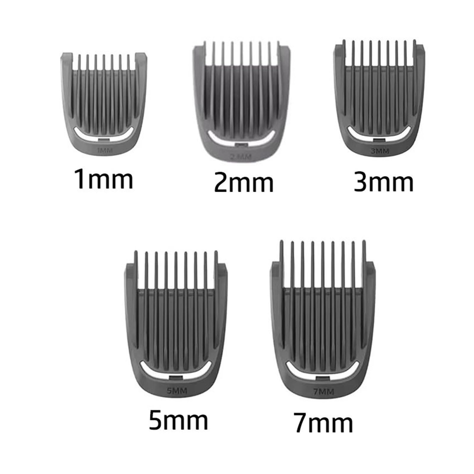Pettini Guida Protezioni Da 1/3/5/7 Mm | Pettini, compatibili con Philips, rifinitore MG7710, MG7715, MG7720, MG7730, MG7735, MG7745, MG7750, MG7770(5pcs set)