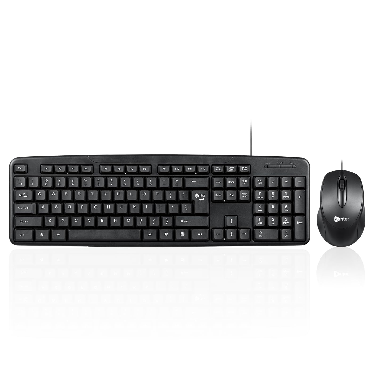 Enter Wired USB Keyboard & Mouse Combo Typemate Pro Chocolate Click Key (B0CV3P93P4) Amazon Price History, Amazon Price Tracker