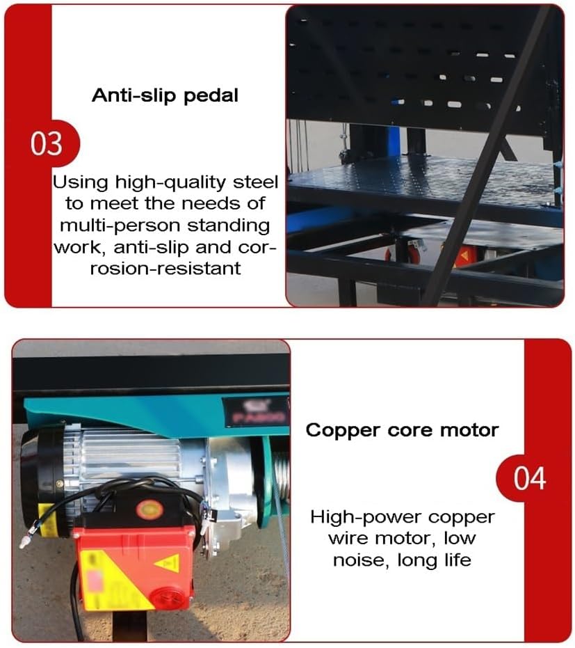 あおい 組み立て済み 電動移動式足場貨物エレベーター住宅建設装飾登山