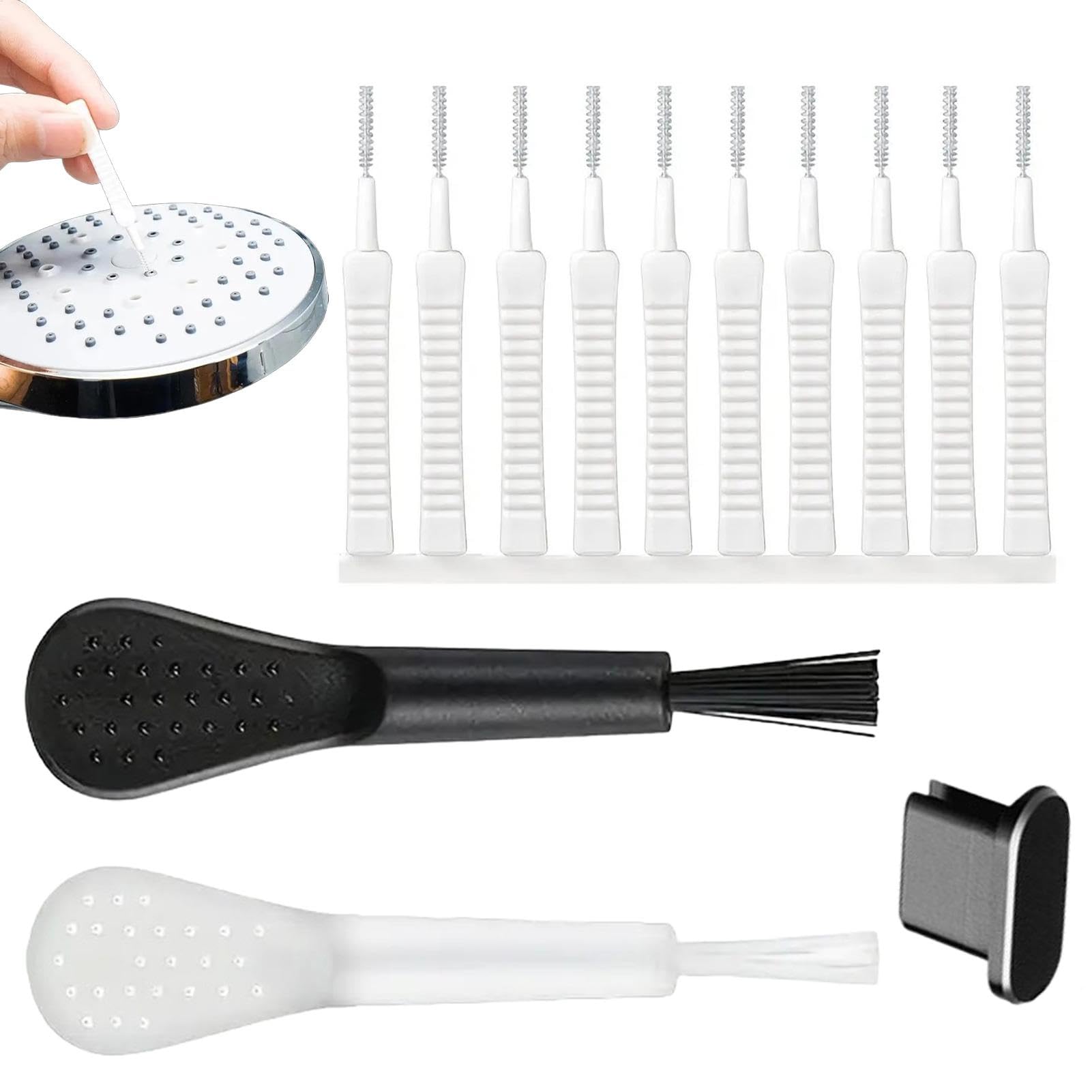 Phone Speaker Cleaning Kit - Anti-Slip Charging Port Cleaning Kit | Cell Phone Port Cleaning Brush, 13 Phone Charger Port Cleaner Kit, Reusable Cleaning Brush with Soft Gentle Bristles