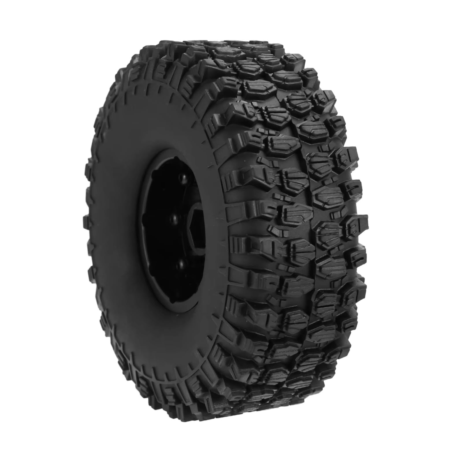 Compatibile Con Traxxas Per TRX4 Per Axial Per SCX10 Per MST 1/10 RC Ricambi Auto Accessori 120mm 1.9 Beadlock Wheel Rim Set Di Pneumatici Rc Car Pneumatici