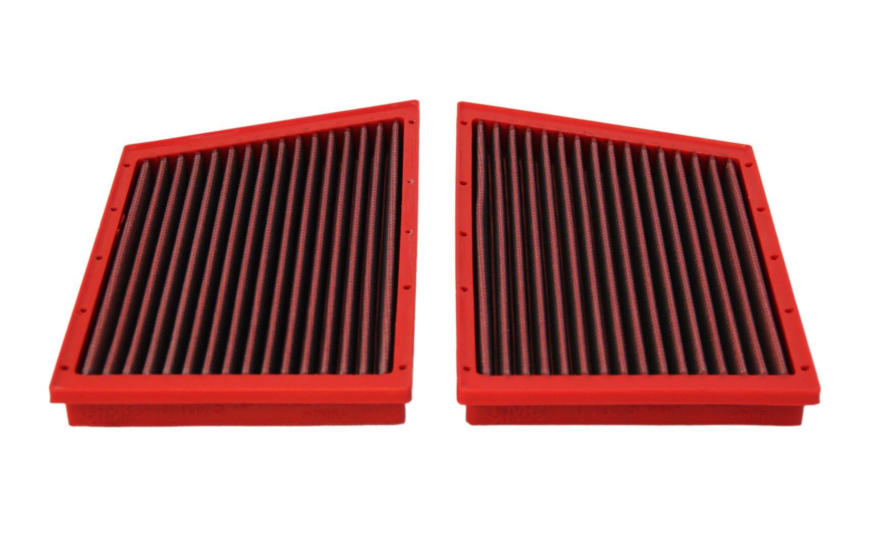 BMC Air FilterPanel Air Filter Compatible with 2018+ 911 (992) 3.0 H6 Carrera S Dakar Sport Classic Targa Turbo(Full Kit - 2 Filters Included)