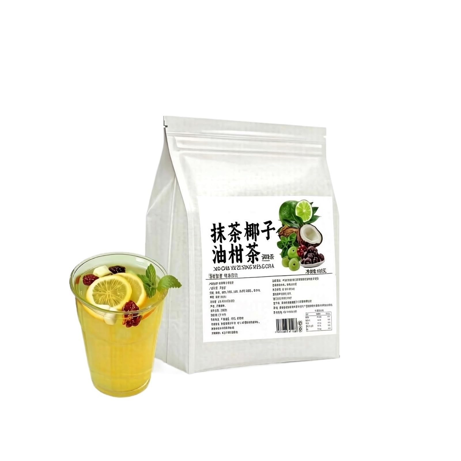 Herbata Matcha Kokosowo-Cytrynowa, Pakowane Indywidualnie, 180g (18g*10 torebek)(3pcs)