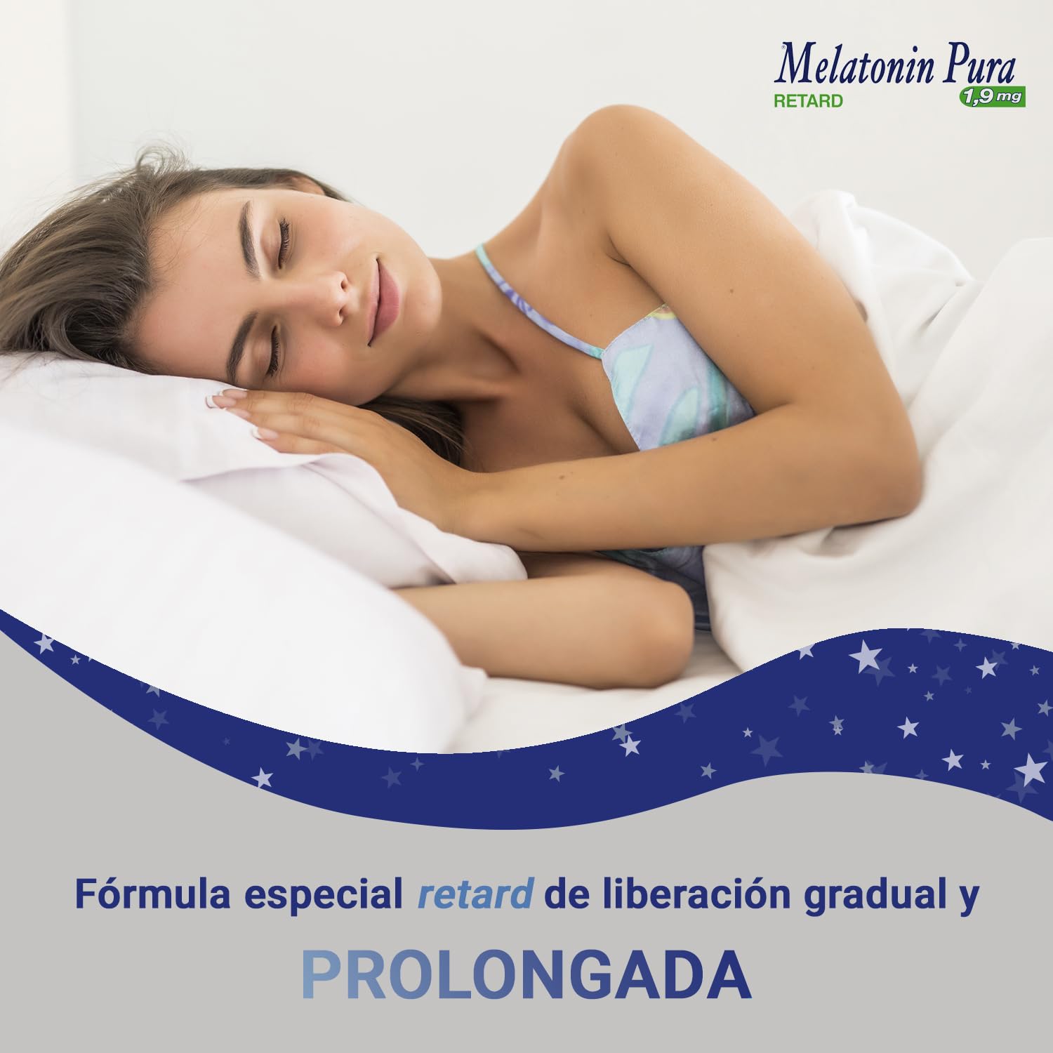 Melatonina Retard 1,9 mg – Liberación Gradual para un Sueño Reparador – Regula el Ritmo Circadiano y Jet Lag – Descanso Óptimo Toda la Noche – 60 Microtabletas Veganas (1)