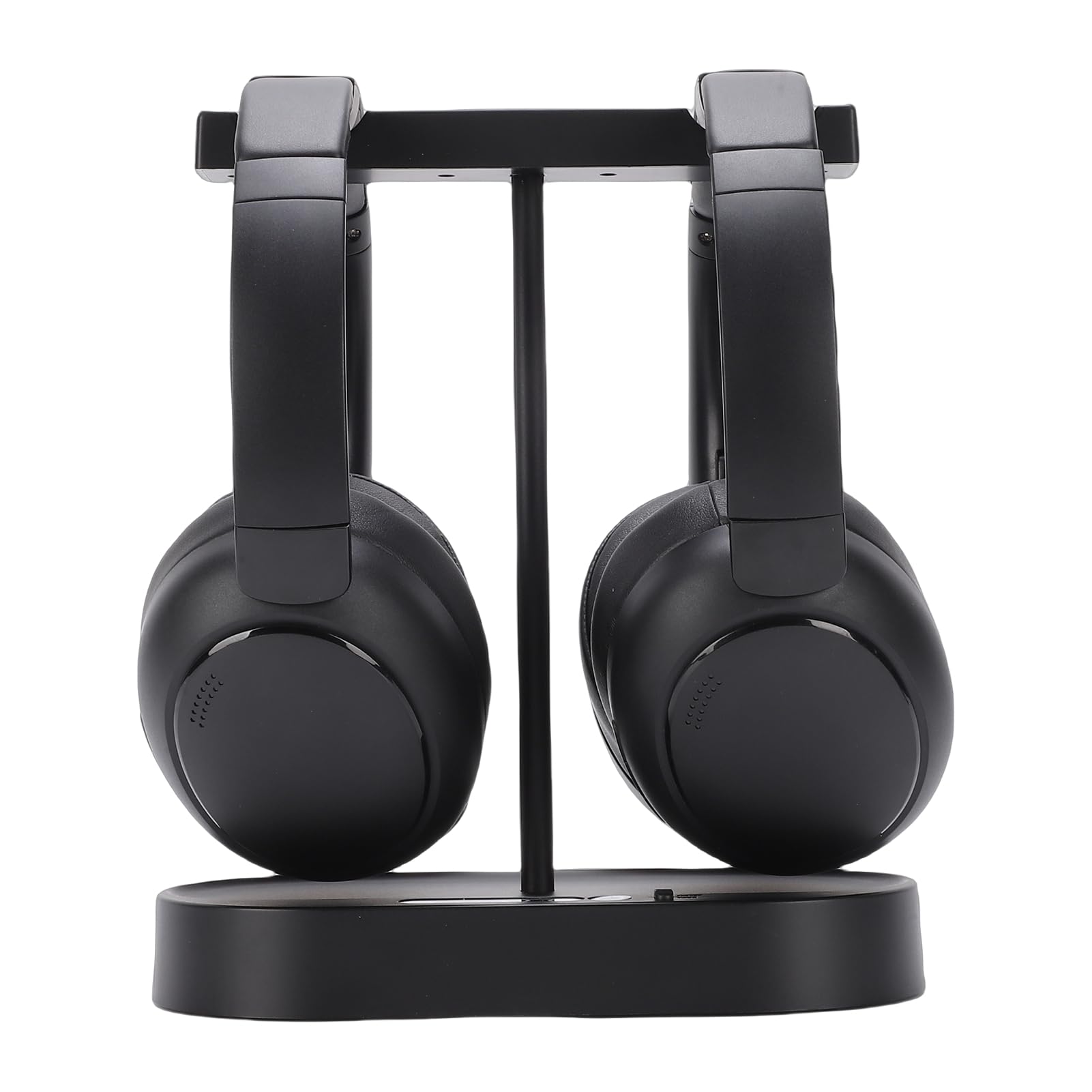 Vikye Double Casque TV sans Fil avec Base de Chargement de L'émetteur, Autonomie de 40 Heures, Casque Bluetooth 5.4 2.4G sur L'oreille pour Personnes âgées