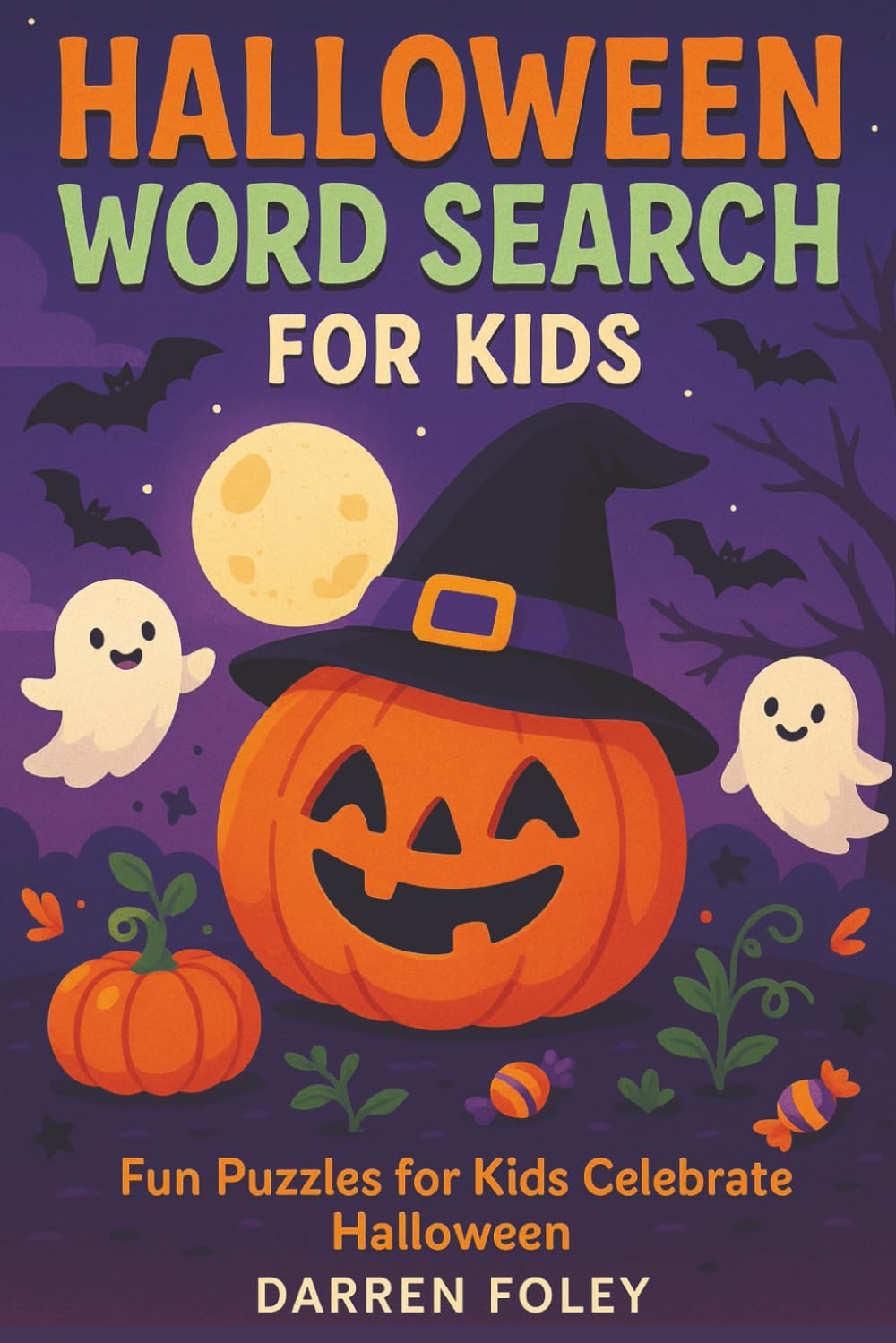 Halloween Word Search for Kids: Fun Puzzles for Kids to Celebrate Halloween