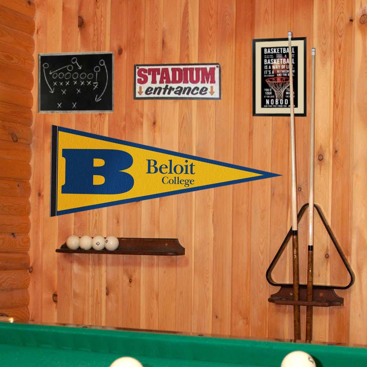 Beloit College Bucs Pennant