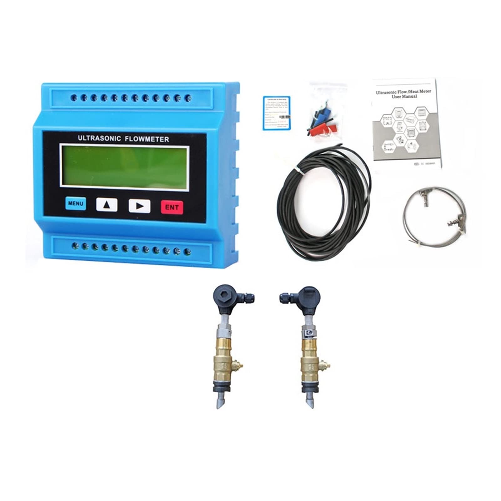 Buy Water Flow Control LCD Display Water Flow Meter TUF2000M