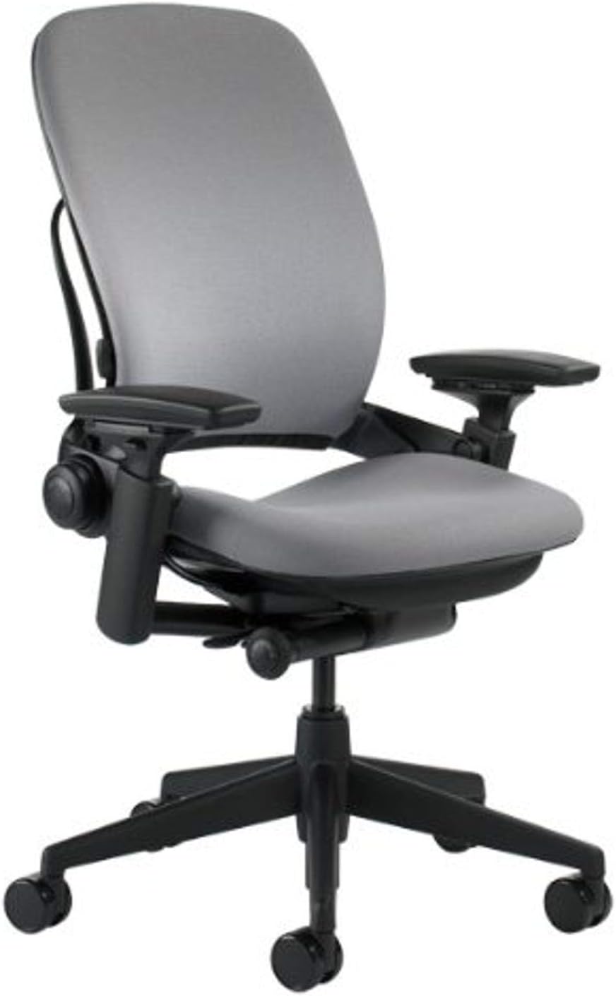 Leap Chair, Grey Fabric -