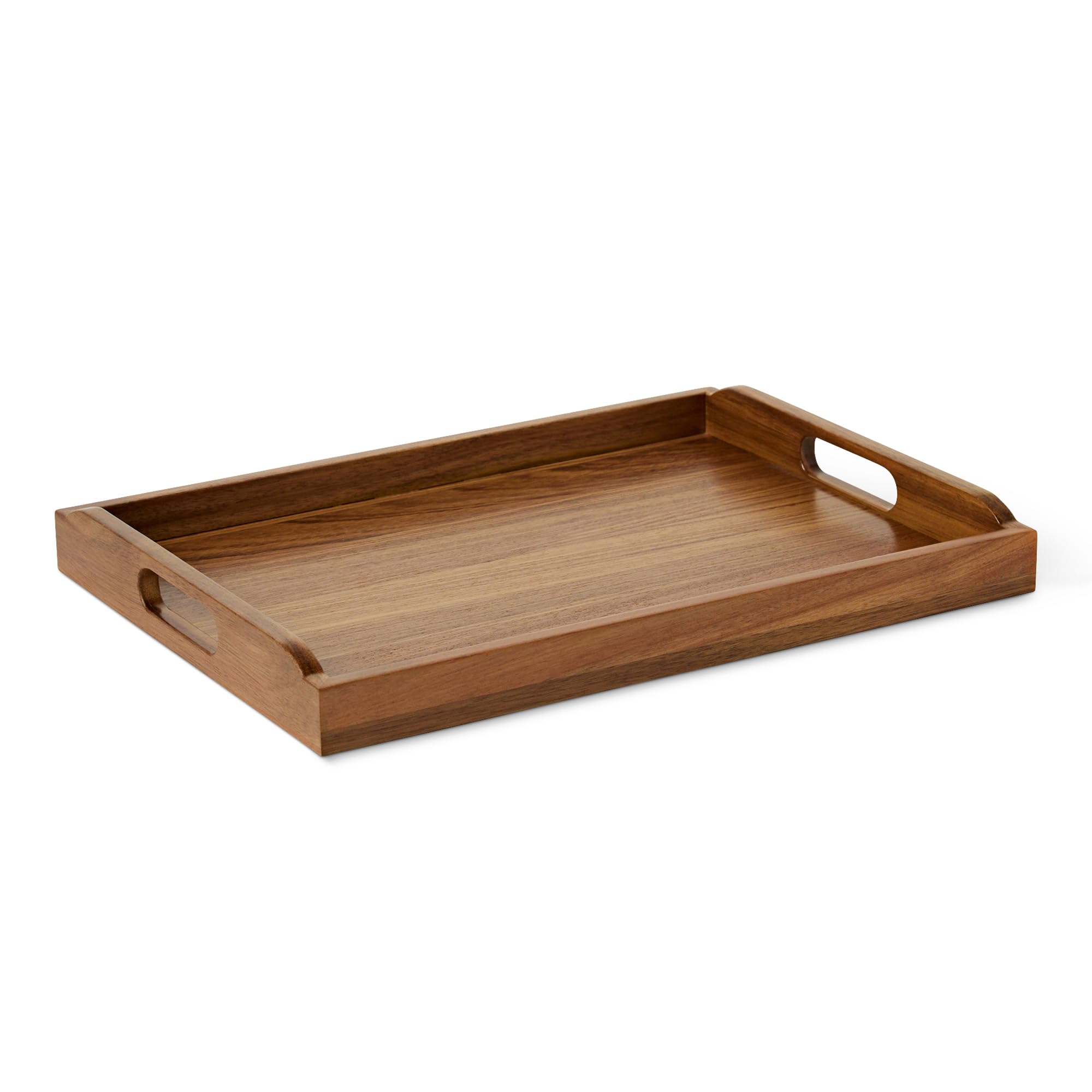 Amazon Basics Acacia Wooden Serving Tray