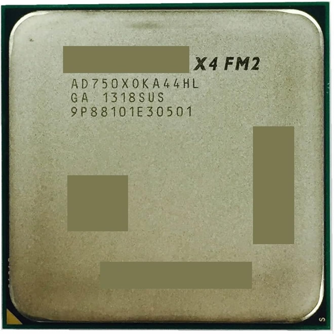 II X4 750X 750 3.7G Quad-Core CPU Processor AD750XOKA44HL Socket FM2