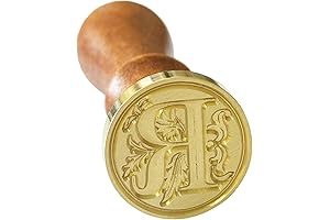 Toilet Paper Stamp Seal with Alphabet Initial R