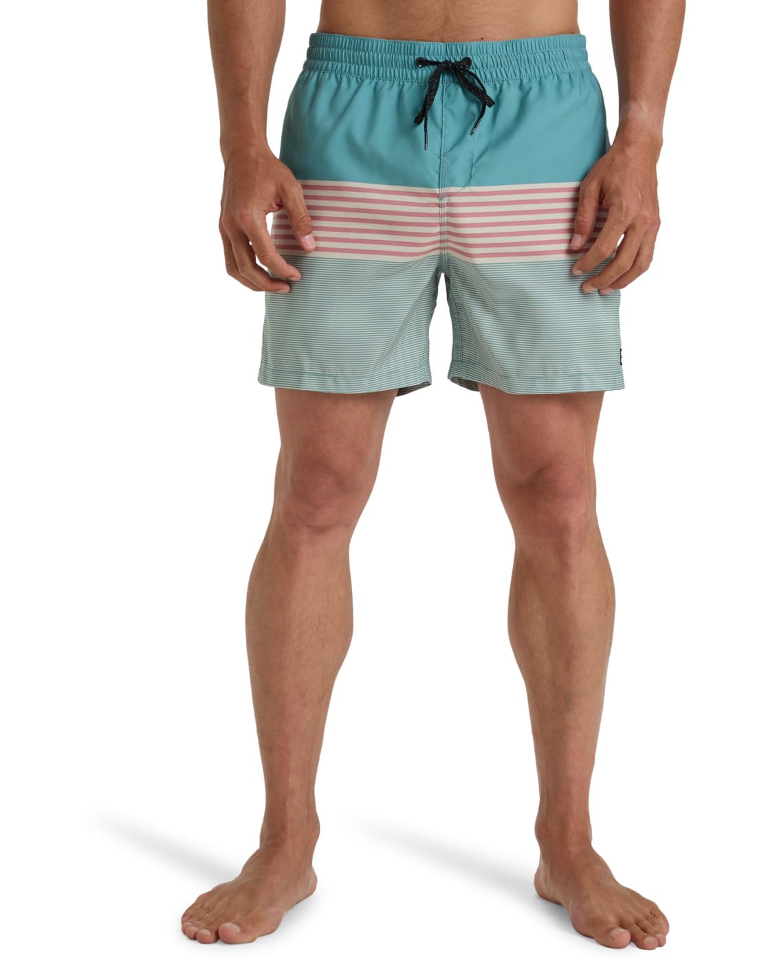 Billabong Men's Dusty Teal Boardshorts All Day Stripe Lb Young Blue Xl