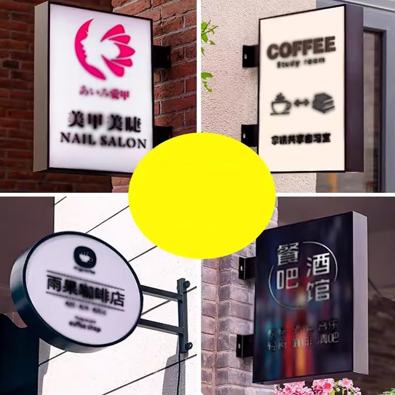 Amazon.co.jp: Kanduo バックライトメニューボード ライトボックス看板