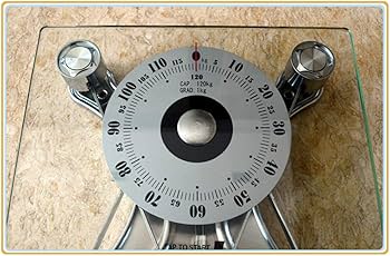 体重計　ガラス製　アンティーク Amazon.co.jp : アナログ体重計、体重計、ガラス透明、健康的な春の