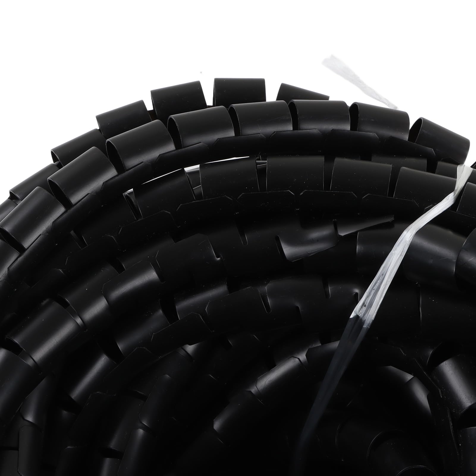 RIZGHWOY Coperture Protettive per Cavi Tubo Avvolgicavo Resistente All'usura e Agli Alcali Acidi per Cavi di Computer e Alimentazione 1x (Diametro 32mm 30m)