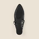 Metro Women's Black Chic atent Leather Slingback Shoes UK/3 EU/36(31-1099) gallery image