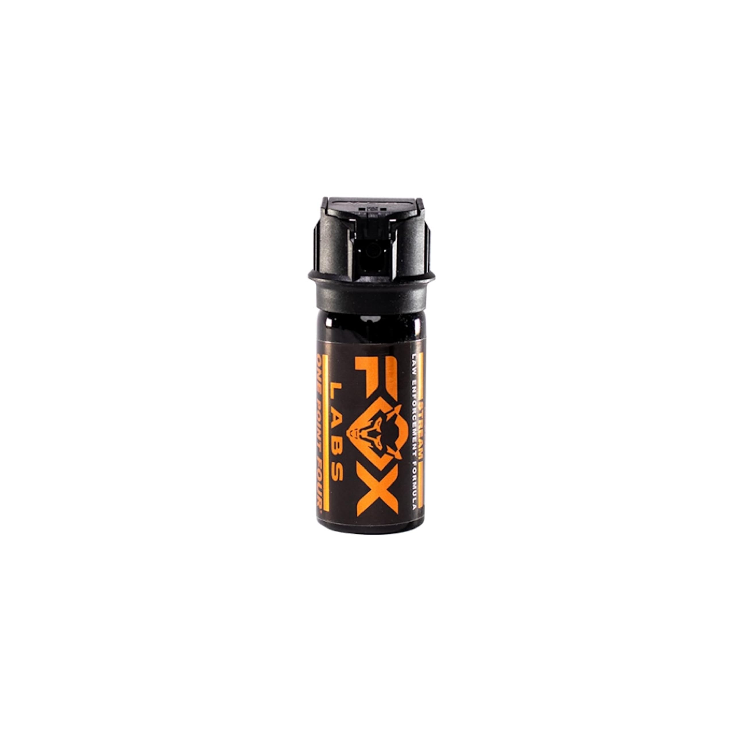 Fox Labs One Point Four Pepper Spray | Double Heat Formula | 1.4% MC, 4% OC Police Strength Pepper Spray for Self Defense, 5.3M SHU, Flip Top Safety with UV Marking Dye – Made in USA