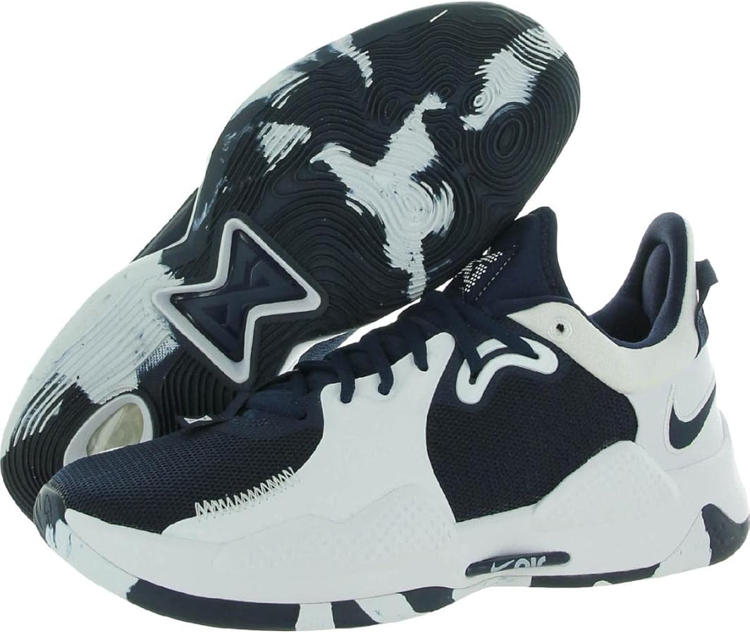 Nike PG 5 29センチ Amazon.com | Nike Mens PG 5 Team DA7758 401 - Size 8 White/Navy