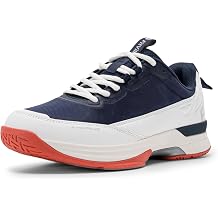 FitVille Wide Tennis Shoes for Men Pickleball Shoes Lightweight Breathable All Court Athletic Shoes with Arch Support & Wide Toe Box