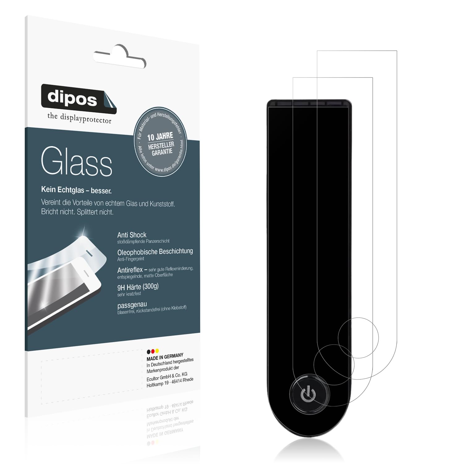 Dipos Displayschutz Matt Für Google Pixel 9a – 2x 9H Anti-Shock Folie, Entspiegelt & Kratzfest