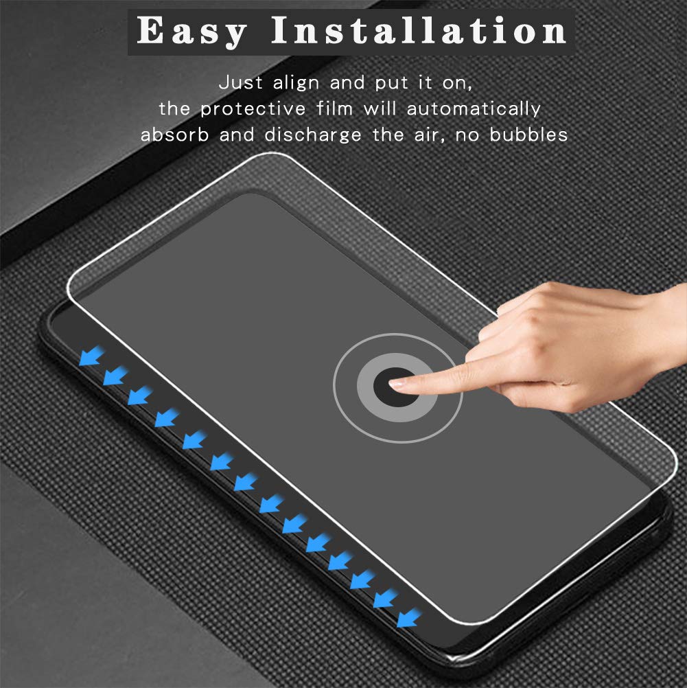 HJX Pellicola Protettiva in Vetro Temperato per ZTE Smartphone Blade V10 [2 Pezzi], Durezza 9H, 2.5D Alta Definizione, Senza Bolle, Anti Graffio Screen Protector per ZTE Smartphone Blade V10