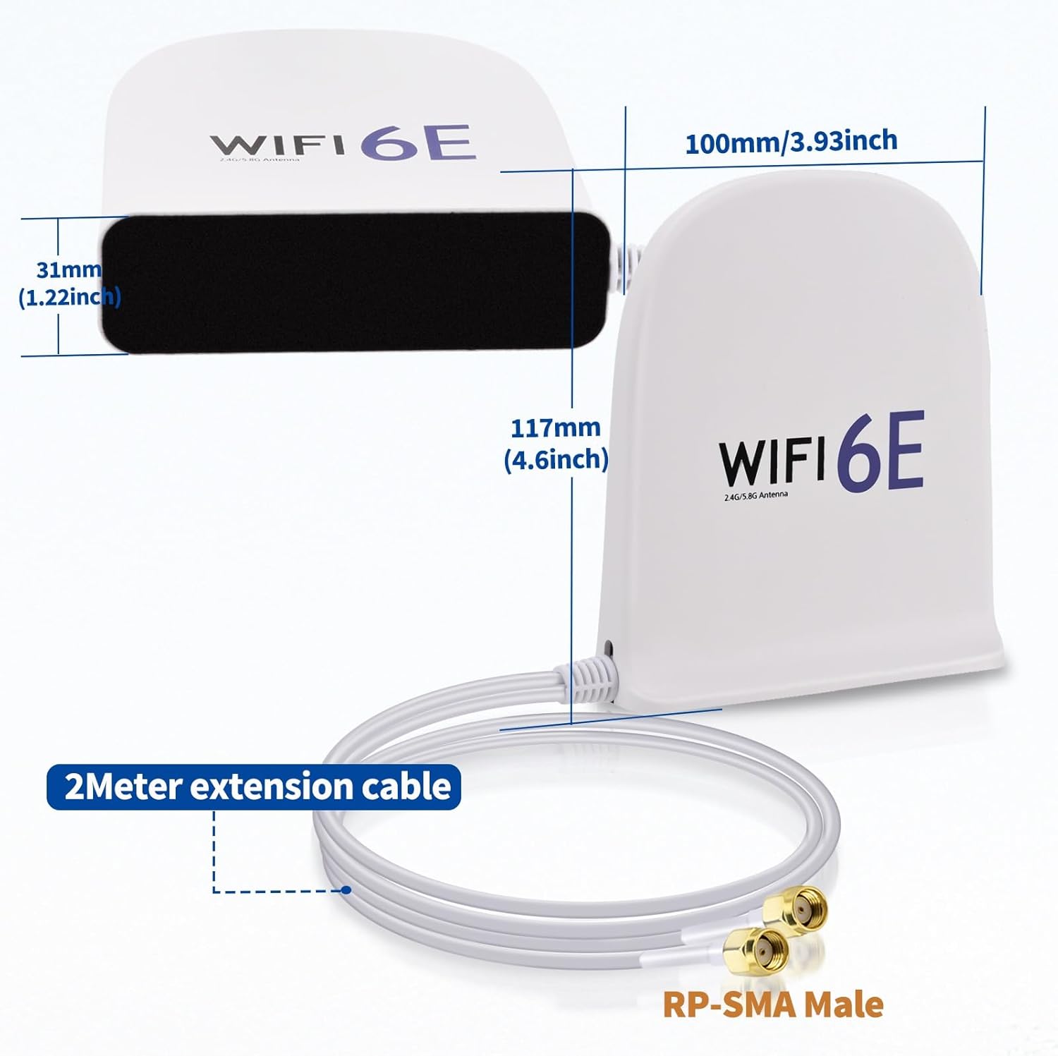Boost Your Signal: The Ultimate Review of Bingfu WiFi 6E Tri-Band Antenna!