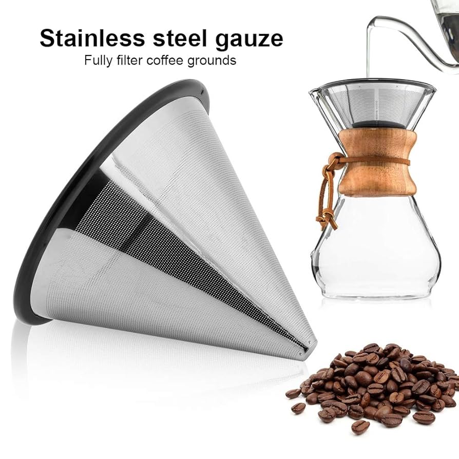 STANDARD フィルター用アクセサリーセット Amazon.com: Coffee Filter Stainless, YJ 99A3 Steel Tea D