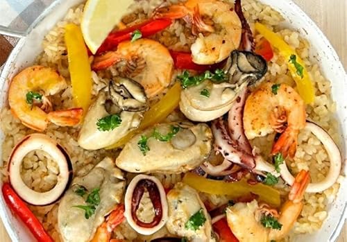 フライパンで簡単調理!牡蠣のパエリアセット