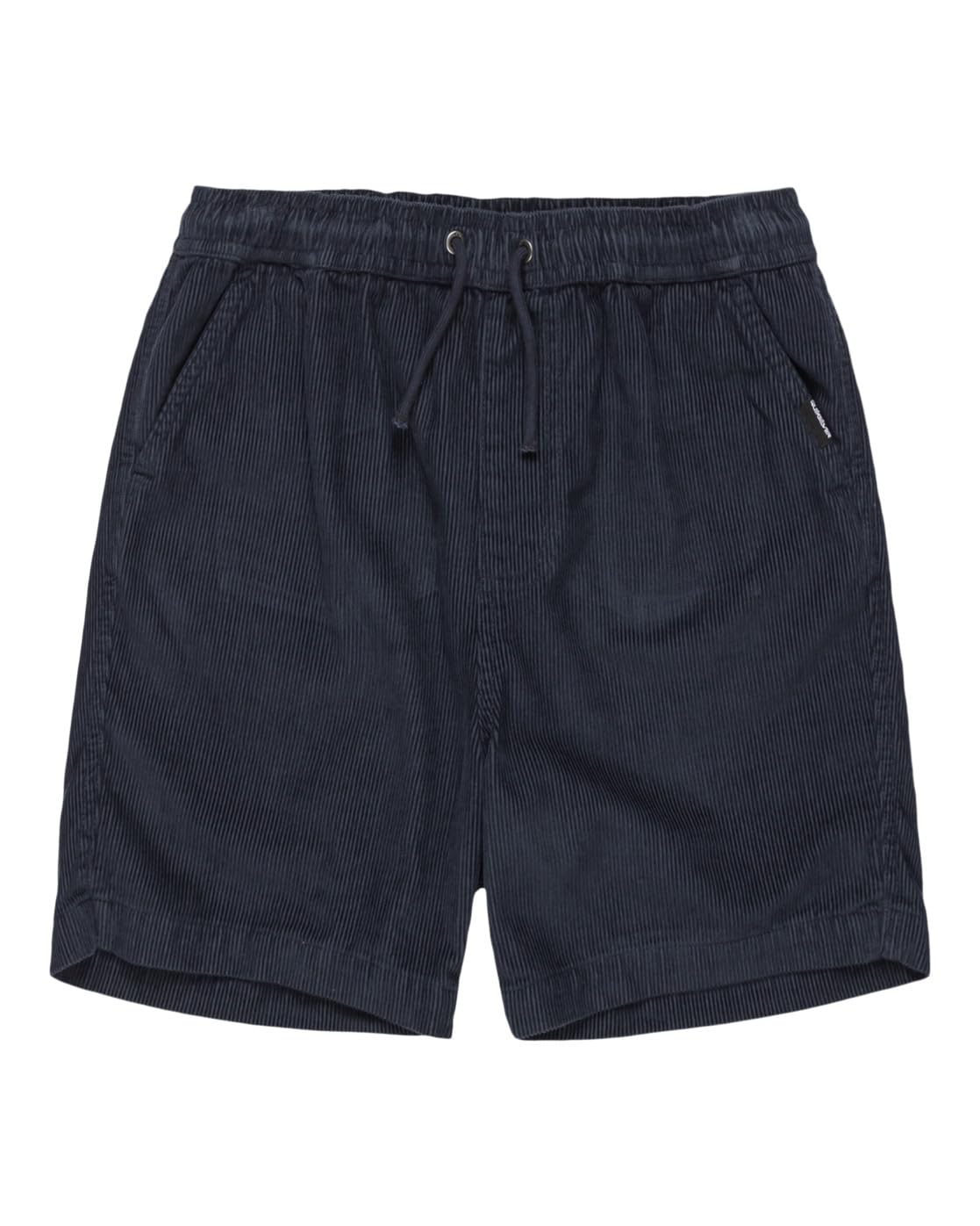 Quiksilver Elastic Waist Shorts Taxer Cord Youth Youth Black 10