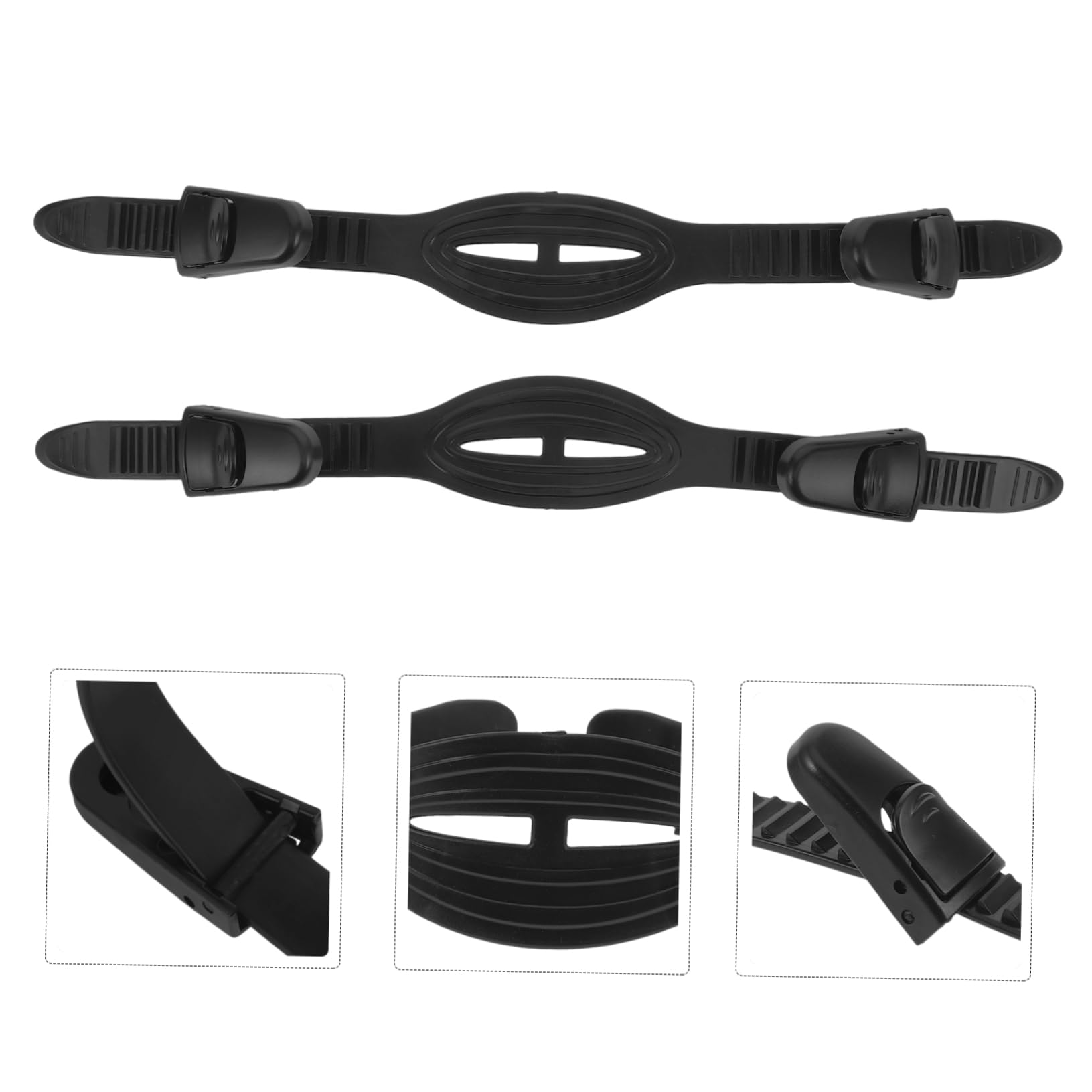 INOOMP Scuba Diving Fins Replacement Straps Plastic Fin Belts for Boys and Girls Adults Non-Slip