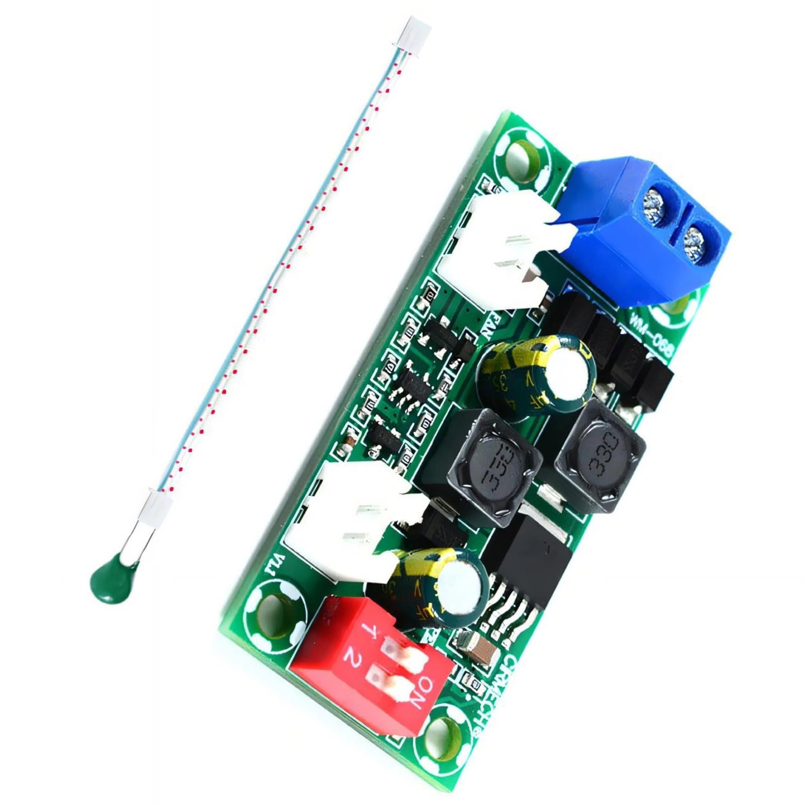 5V 12V 24VDC Fan Speed Controller Module with Automatic Temperature Control for Computer Cooling Electronic Fan Speed Regulator