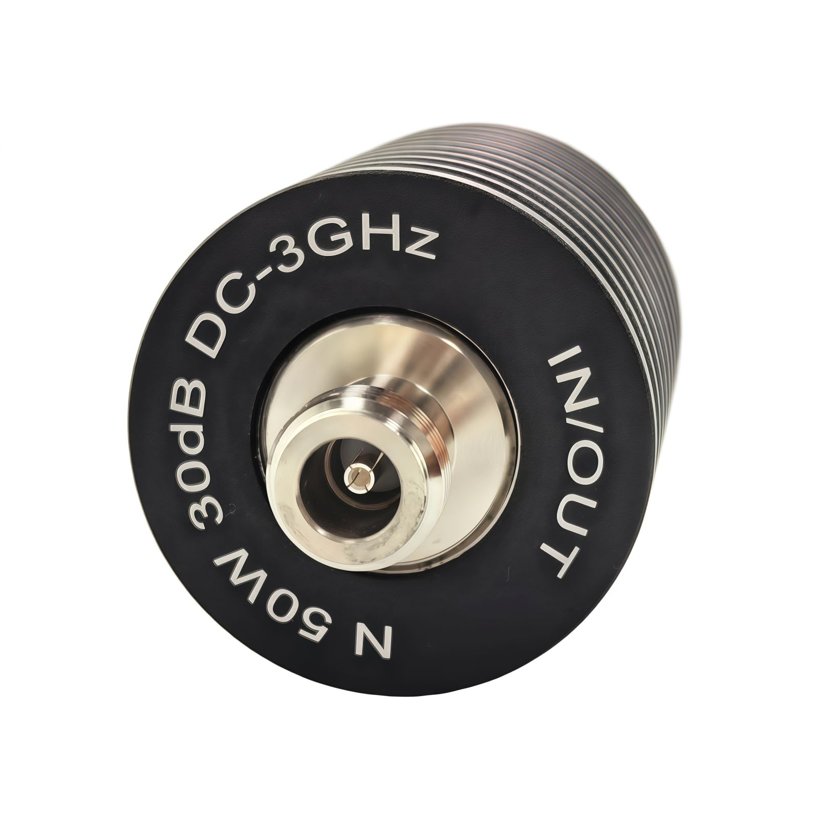 BECEN Attenuatore fisso 30db 50 Watt DC a 3GHZ 50W N tipo maschio a femmina
