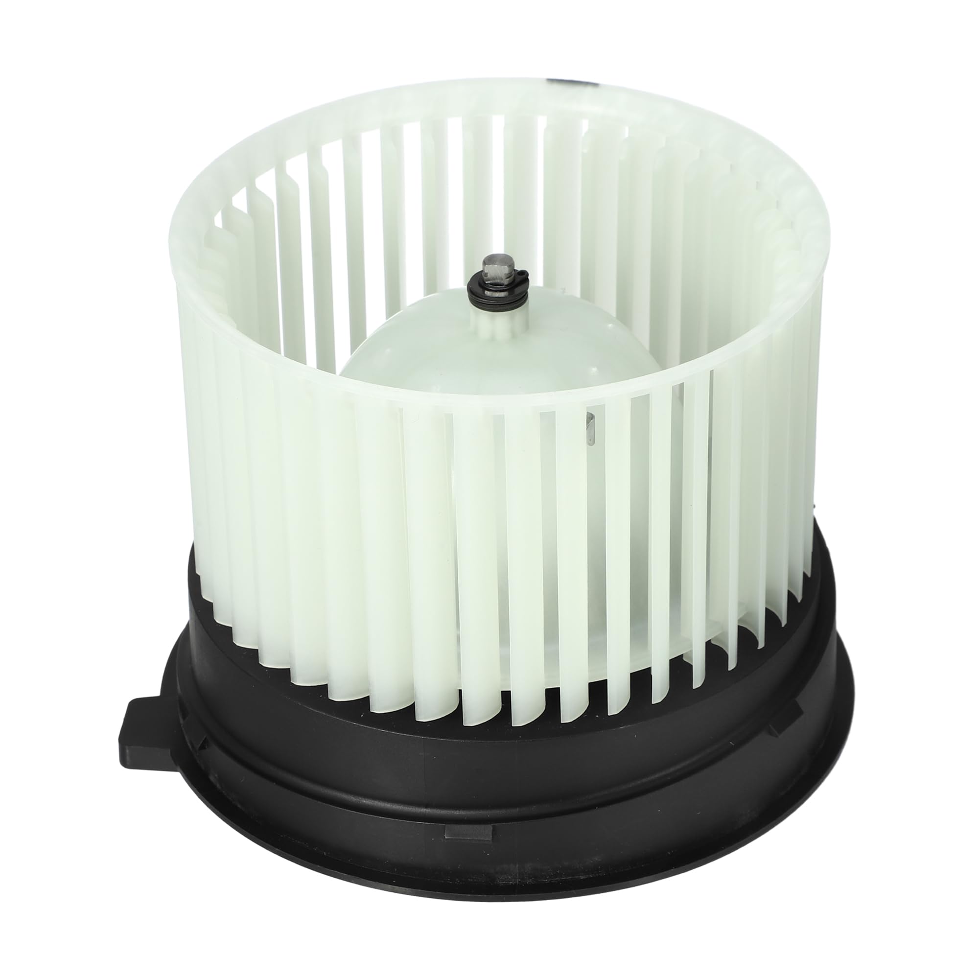 A ABSOPRO Heater Blower Motor No.27225ET00A/27225JD00A with Fan Cage HVAC Blower Motor Fan Assembly for NISSAN QASHQAI MK1 J10 X-TRAIL 2007-2013 Plastic White