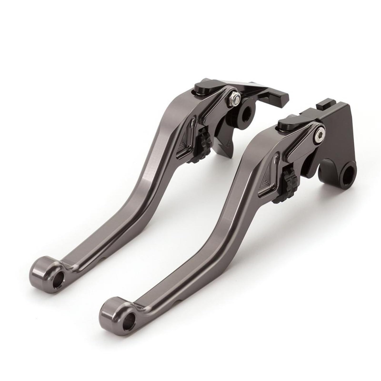 Gjihkwgz Grey Motorcycle Brake Clutch Lever For Fz-07 For Mt-07 For Fz-09 For Mt-09 For Mt09 Sr 2014-2018 Roller Adjuster Motorcycle Adjustable Brake Clutch Levers Clutch Brake Lever(Grey)