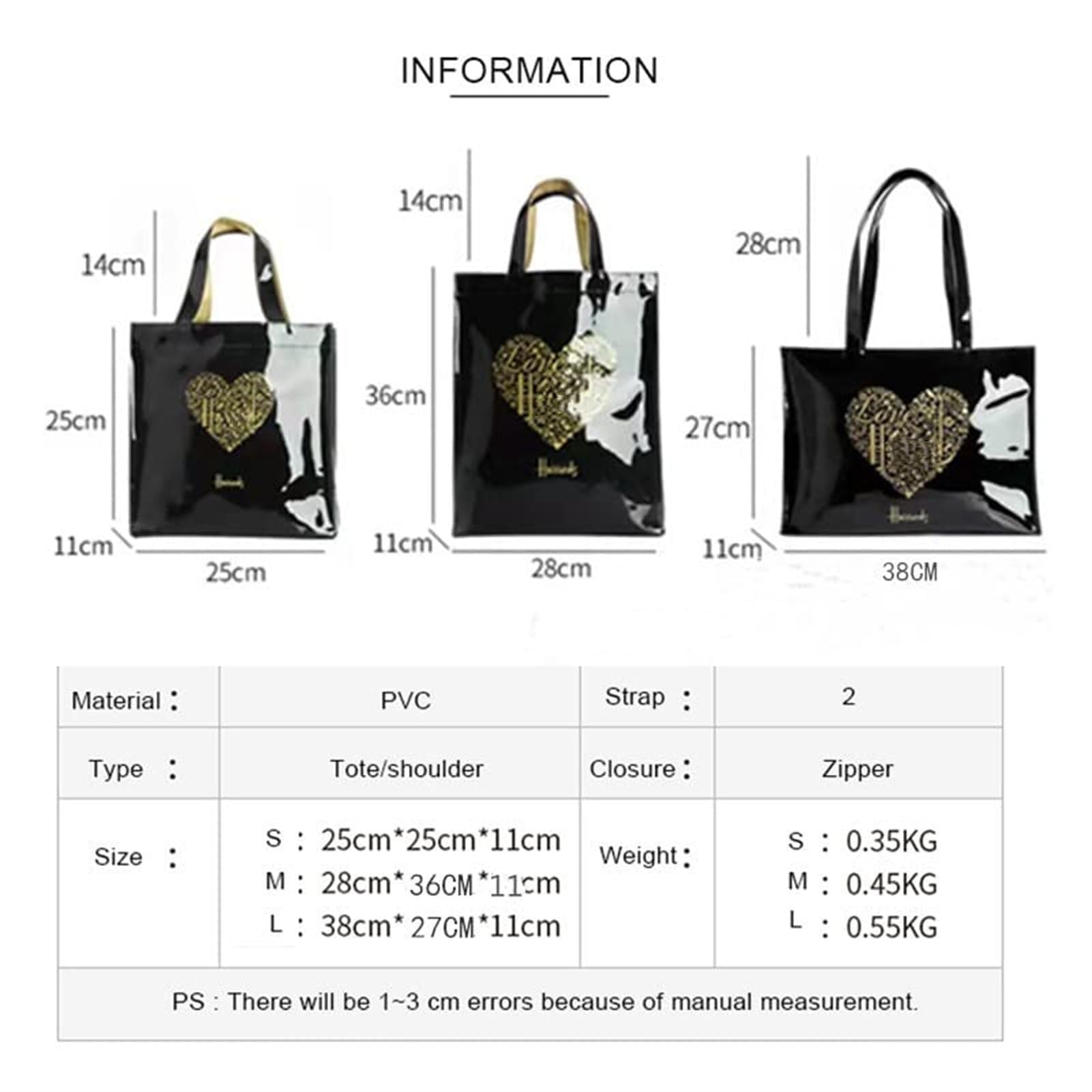 Borsa donna Borsa Da Donna Riutilizzabile In Pvc Borsa Eco-Compatibile Da Donna London Shopper Bag Bag Di Grandi Dimensioni Borsa A Tracolla Impermeabile