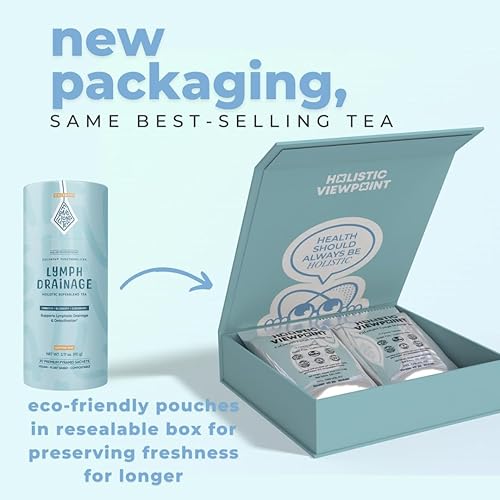 Miniatura 5 de CoLymph Functionalitea té de drenaje linfático, té de hierbas holístico para apoyar el drenaje linfático, reducir la retención de agua, la