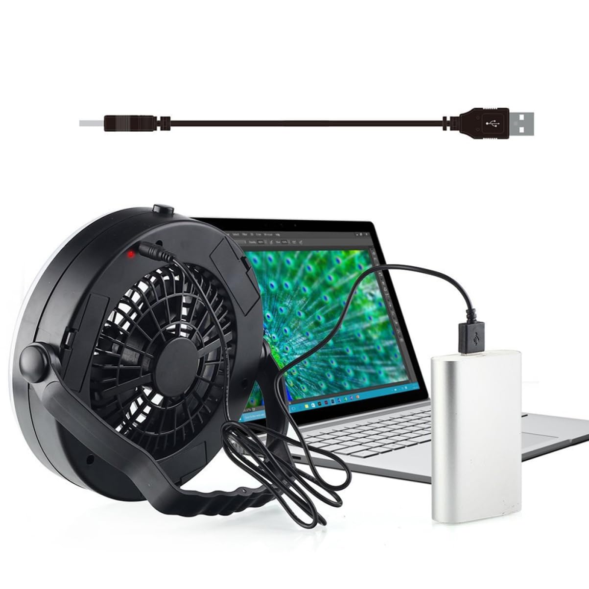 MILISTEN 3 Stück USB Campinglampe Tragbares Campinglicht Multifunktionale Zeltlampe LED Campinglicht LED Zeltlampe