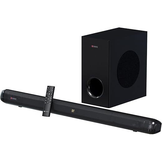 Portronics Pure Sound 108 160W Bluetooth Soundbar with Deep