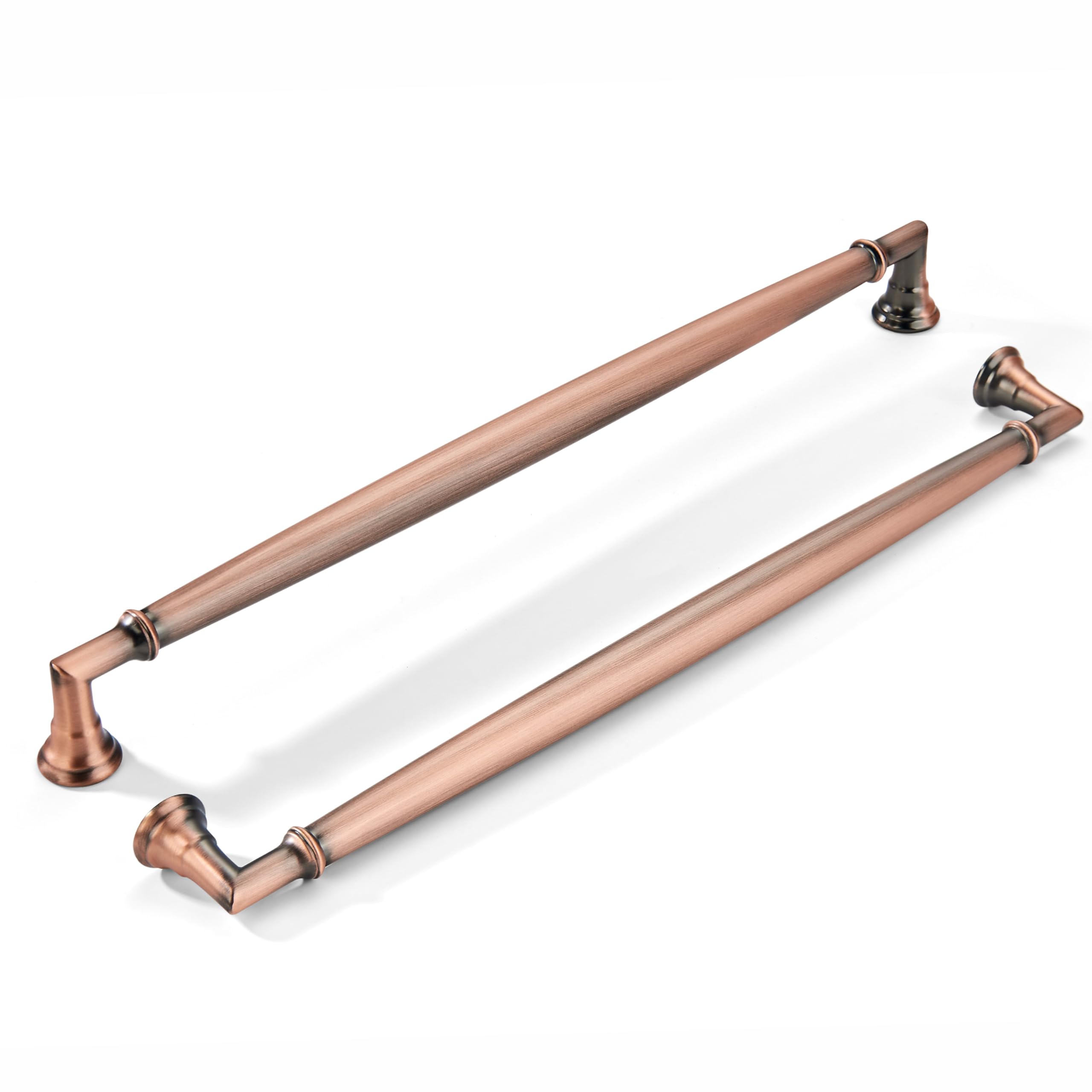 khtumeware 5 Pack 12 Inch(305mm) Brushed Antique Copper Cabinet Pulls Heavy Duty Soild Cabinet Handles Kitchen Cabinet Hardware for Cupboard Drawer Handles Dresser Pulls — image 1