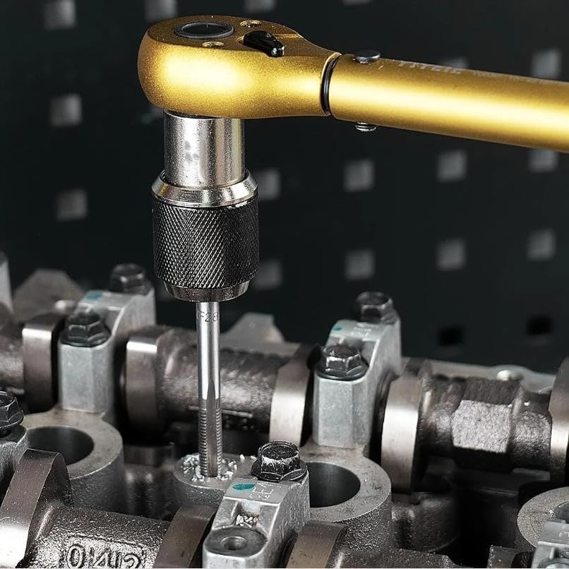 Miniatura 2 de Juego de 3 llaves de grifo, juego de 3 piezas con adaptador de enchufe de 38 pulgadas, herramientas extractoras de grifo ajustables para reparación