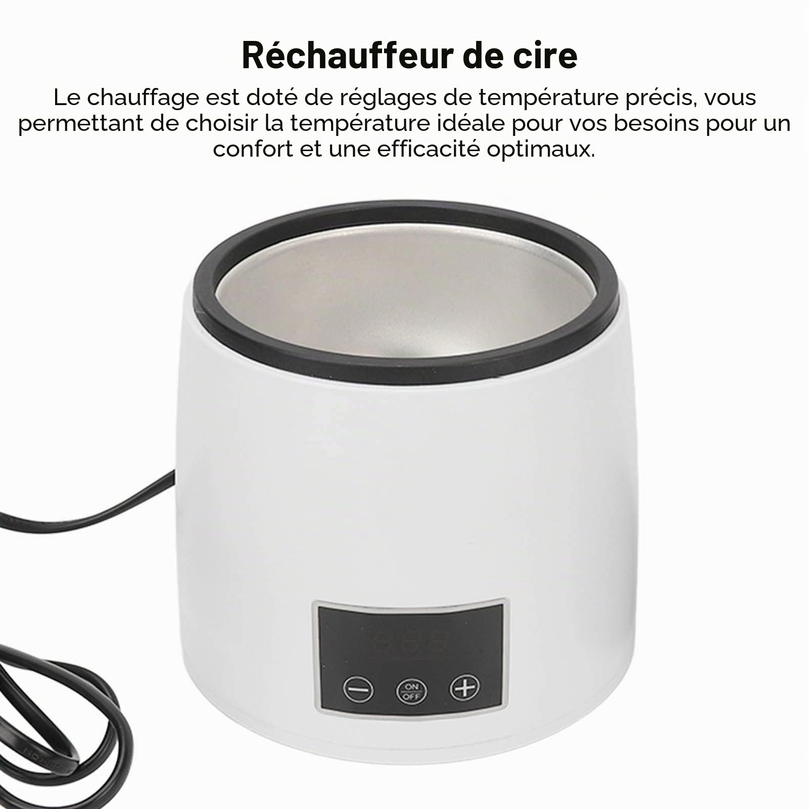 Chauffe-huile de Massage, Chauffe-huile électrique Professionnel pour Massage, Résistant aux Bâtons, Chauffe-cire à Chauffage Rapide Réglable pour Lotion Lubrifiante, Excellent Choix pour(#1)