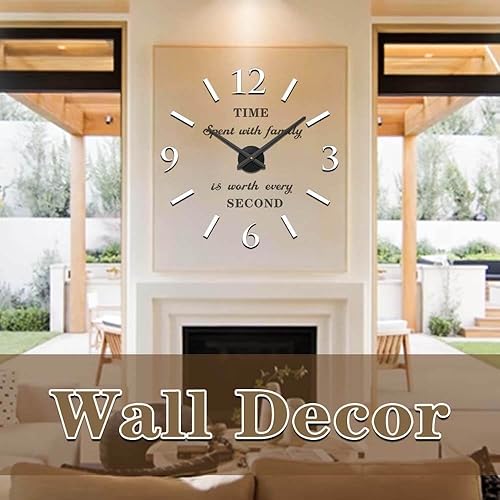 Vista 18 de VANGOLD Wall Clock for Living Room Decor